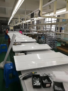 Thương mại chiếu sáng troffer PC khuếch tán 1x4ft 2x4ft chiếu sáng gián tiếp nhôm 18W 25W 40W <span class=keywords><strong>LED</strong></span> phẳng troffer ánh sáng - Product Image 5