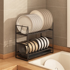 Modern Stainless Steel <b>Kitchen</b> <b>Racks</b> Dish Storage Narrow Sink Drain Small Dish <b>Racks</b> Chopsticks Drain Sink - Product Image 2