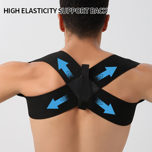 Correcteur de posture réglable pour l'épaule et la poitrine, soutien dorsal, redresseur de dos, appareil d'entraînement fitness - Product Image 1