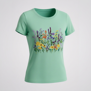 T-shirts pour femmes à prix raisonnable, très demandés, de qualité supérieure, tendance, prix de gros, service OEM - Product Image 1