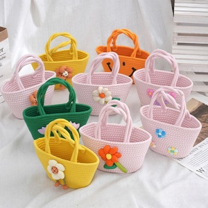 Cesto regalo per bambini per <span class=keywords><strong>compleanno</strong></span> natale cesto portaoggetti per bambina felice - Product Image 2