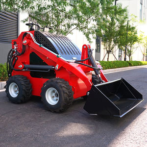 Wholesale 360 <strong>Mini</strong> Tracked Backhoe Loader <strong>Mini</strong> Skid Steer Loader Compact Wheel/Track <strong>Mini</strong> Skid Steer Loader With Diesel Engine - Product Image 2