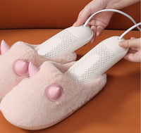 Séchoir à chaussures domestique avec minuterie et lumière, chauffe-bottes portable pour adultes et enfants, désodorisant, machine électrique de séchage de chaussures 12W, prise UE