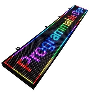 USA bên ngoài RGB đầy đủ màu sắc Wifi điều khiển với độ sáng cao <span class=keywords><strong>LED</strong></span> Scrolling Đăng lập trình cho cửa hàng kinh doanh Hội Đồng Quản Trị - Product Image 1