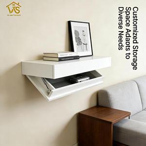Secret Hidden <strong>Floating</strong> Shelves Hidden StorageFurniture Cabinet Hidden Compartment Hidden Cabinet Shelves <strong>Floating</strong> <strong>Nightstand</strong> - Product Image 3