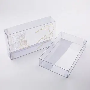 Benutzer definierte Kunststoff-PET-Schiebe hülle und Tablett-Verpackungs box mit klarem Deckel für Lebensmittel