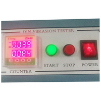 Máquina Profesional de Prueba de Abrasión DIN, Probador de Abrasión de Goma, Equipo de Prueba de Resistencia a la Abrasión de Calzado