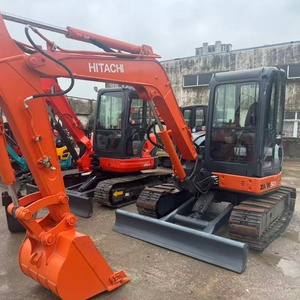 Mini-excavatrice sur chenilles d'occasion Hitachi ZX50 5 tonnes de haute qualité en stock au Japon - Product Image 2