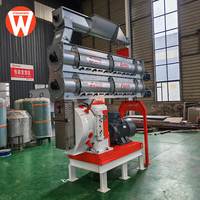 Nouvelle machine à fabriquer des granulés en acier inoxydable Strongwin pour l'alimentation animale (porcs, poulets) - Capacité 5t/h, électrique triphasé 380V