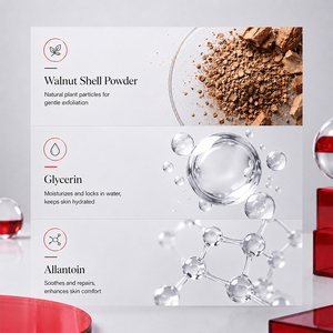 Gel exfoliant visage et corps KORMESIC Private Label 250g à l'acide kojique et au collagène, lissant, éclaircissant, hydratant - Product Image 5