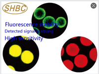 Microsphères fluorescentes en métal de terres rares à longue durée de luminescence, haute stabilité, pour le domaine des biomarques, prix 0,1 µm