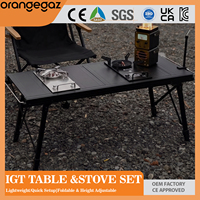 Réchaud à gaz portable Orangegaz Factory Direct Camping IGT pour la restauration en plein air et les cuisines de terrain