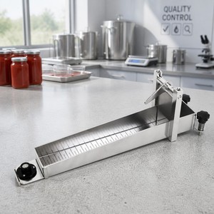 เครื่องวัดความหนืดสแตนเลสสตีล <span class=keywords><strong>Bostwick</strong></span> Consistometer PX 25CD สำหรับซอสมะเขือเทศ สี และเครื่องสำอาง - Product Image 1