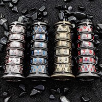 En stock, expédition rapide, tour du dragon en relief, dés du mdn en métal pour joueur de jeu RPG