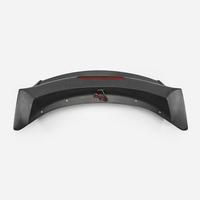 Aile arrière double pont style AM en carbone et fibre de verre EPR avec feux de freinage pour Nissan 370Z Z34 à partir de 2009