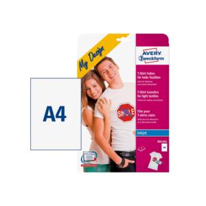 AVERY Zweckform Textil-Folie Mi Diseño A4 infierno 5 Blatt - Product Image 1