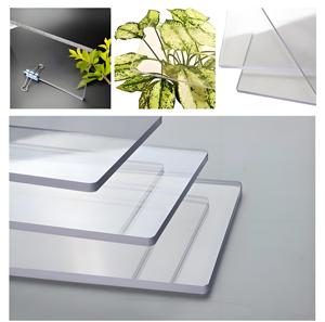 Đa mục đích rõ ràng <span class=keywords><strong>PC</strong></span> tấm rắn cho mái gian hàng triển lãm tiếng ồn rào cản và biệt thự Skylight - Product Image 5