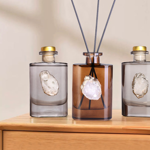 New Design Reed Diffuser Sets Agate Crystals Nile Summer English Pear Freesia Scent Long-Lasting for Living Room Bathroom Office - Product Image 3