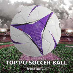 Balón de Fútbol de Cuero PU de Alta Calidad, Nuevo Diseño y Estilo de Fábrica, Rendimiento de Juego Último Nivel, Talla 5 para la Temporada - Product Image 2
