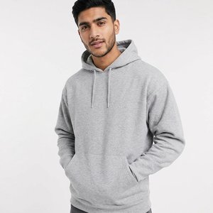 Sudadera con Capucha Gruesa y Transpirable al por Mayor, Sudadera con Capucha Lisa de Invierno de Estilo Personalizado y Talla Grande para Hombre - Product Image 1