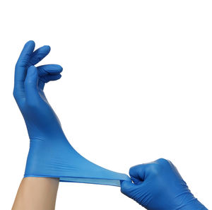 ตรวจสอบถุงมือไนไตรล์แบบไม่มีแป้ง ผู้ผลิตถุงมือไนไตรล์แบบใช้แล้วทิ้ง และถุงมือไนไตรล์สีน้ำเงินขนาด 5 มิล - Product Image 5