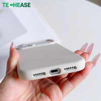 Étui de téléphone en silicone liquide imperméable pour usage quotidien, iPhone 18 Pro Max, antichoc, protection pour tous les modèles d'iPhone