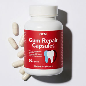 Suplemen Gigi Premium OEM dengan Kalsium Fosfor & Vitamin D3 Termasuk Vitamin K2 C Seng & Laktoferrin - Product Image 4