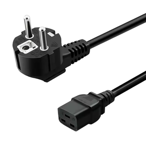 Cable de fuente de alimentación de CA, enchufe europeo IEC C13 a UE AU, extensión, Cable de EE. UU., 1,5 M, enchufe de Cable macho para ordenador PC para impresora de <span class=keywords><strong>Monitor</strong></span> - Product Image 5