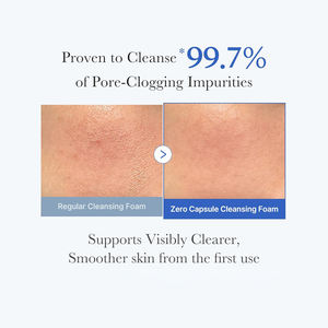 ครีมล้างหน้าออร์แกนิคสูตรอ่อนโยน ผสม AHA BHA PHA สำหรับทำความสะอาดผิวอย่างล้ำลึก ขจัด<span class=keywords><strong>สิว</strong></span>เสี้ยน ทำความสะอาดรูขุมขน ผลิตภัณฑ์ทำความสะอาดผิวหน้าแบบแคปซูลสีฟ้า - Product Image 3