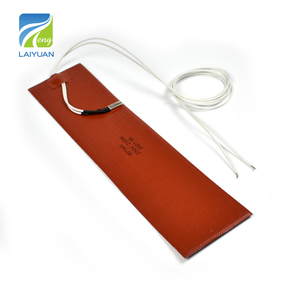 Laiyuan 230V 230W 80*345mm Coussin chauffant électrique en caoutchouc de silicone avec <span class=keywords><strong>limiteur</strong></span> de température - Product Image 1