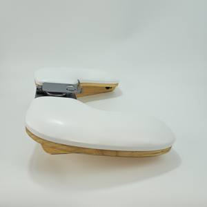 Repose-main ergonomique en forme de U en cuir PU et éponge avec support de téléphone pour <span class=keywords><strong>manucure</strong></span>, base en bois, pour salon - Product Image 6