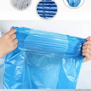 ถุงใส่เสื้อในซูเปอร์มาร์เก็ตถุงใส่เสื้อยืดใช้ซ้ำได้พร้อมที่จับปิดผนึกวาล์ว - Product Image 5