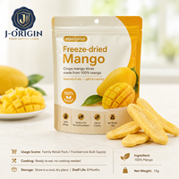 Gedroogde Mango Slices 100% Echt Mango Fruit Snack Klaar om te eten Gezond 15g/zak China Leverancier Groothandel OEM Private Label