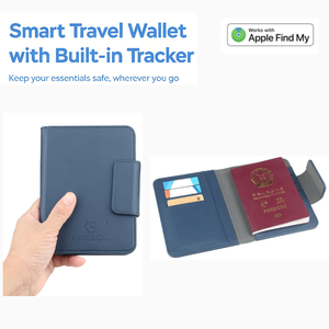 Portefeuille GPS intelligent étanche anti-perte pour localisation avec fonction de suivi et chargement sans fil - Product Image 2