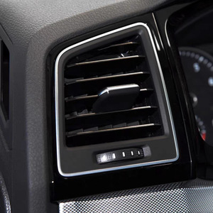 Panneau de ventilation du tableau de bord en plastique pour Volkswagen Multivan T6 2016-2019, ensemble de ventilation de climatisation - Product Image 2