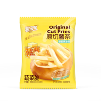 Bâtonnets de pommes de terre coupés à la forme originale, saveur beurre et miel, 20g, petit emballage avec FSSC22000