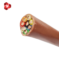 Cable de Termostato de Cobre con Aislamiento de PVC 16/8 LVT, Clasificación CL2 CMR, 150V, para Uso Residencial