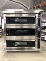 Vente chaude Four à plateforme professionnel 1, 2, 3 plateaux Four de cuisson avec boulangerie en pierre Pizza Fabrication de matériel de fabrication de pain