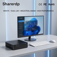 ShareRDP L10 Mini PC Compacto de Escritorio, Intel Core I3 I5 I7 de 12ª y 13ª Generación 13700 13400 12400, Computadora de Formato Pequeño