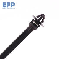 Organisateur universel de faisceaux de câbles automobiles, attaches réutilisables en nylon PA6 avec boucle réglable, clips de fixation pour câbles