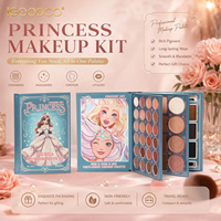 IGOODCO Palette de fards à paupières 3 pages style livre, vente en gros usine, imperméable, facile à appliquer, best-seller, palette de maquillage abordable