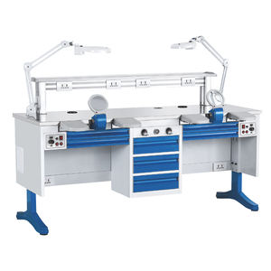 1.4M Panjang Teknisi Gigi Meja Kerja Gabungan Stasiun Kerja Laboratorium - Product Image 3