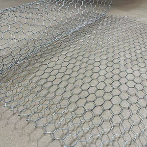 Grillage <span class=keywords><strong>hexagonal</strong></span> en fer galvanisé pour clôture et filetage de volailles de ferme, filetage pour volailles, filetage en fer - Product Image 4
