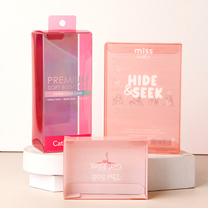 Tùy chỉnh Lược mái chèo tóc bàn chải màu in ấn mỹ phẩm đóng gói có thể gập lại <span class=keywords><strong>PP</strong></span> Pet PVC rõ ràng trong suốt bao bì nhựa hộp - Product Image 2