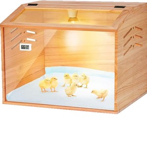 Caja de cría transparente de madera para pollitos, caja de cría y alimentación para ciervos roe, transpirable, adecuada para todas las estaciones. - Product Image 3
