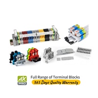 Bloc de bornes sur rail DIN Weidmuller d'origine, neuf, 1855610000 WTR 2.5, connecteur de test-déconnexion 2P 500V 30-12AWG