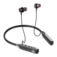 Écouteurs intra-auriculaires H38 à tour de cou V5.3, étanches IPX-2, affichage numérique de la batterie, JL, plus de 20 heures d'autonomie, fixation magnétique, sportifs, Type-C