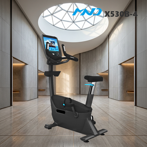 Vélo de spinning urbain avec écran LCD, équipement de gym MND Fitness, simulateur de vélo d'intérieur pour les salles de sport à <span class=keywords><strong>Lisbonne</strong></span>, fonctionnement silencieux - Product Image 1