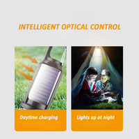 Portable Led Solaire Camping Tente Ampoule Lumière Avec Capteur De Lumière Pour La Décoration Extérieure Étanche IPX4 LED Tungstène Ampoule Tente Lumière