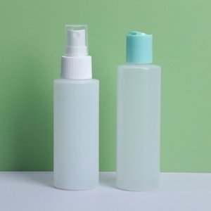 New Arrival Custom Label Empty 100ml HDPE Frosted Plastic <b>Pump</b> Cap Bottles Cosmetic Packaging for Lotion Serum - Product Image 4